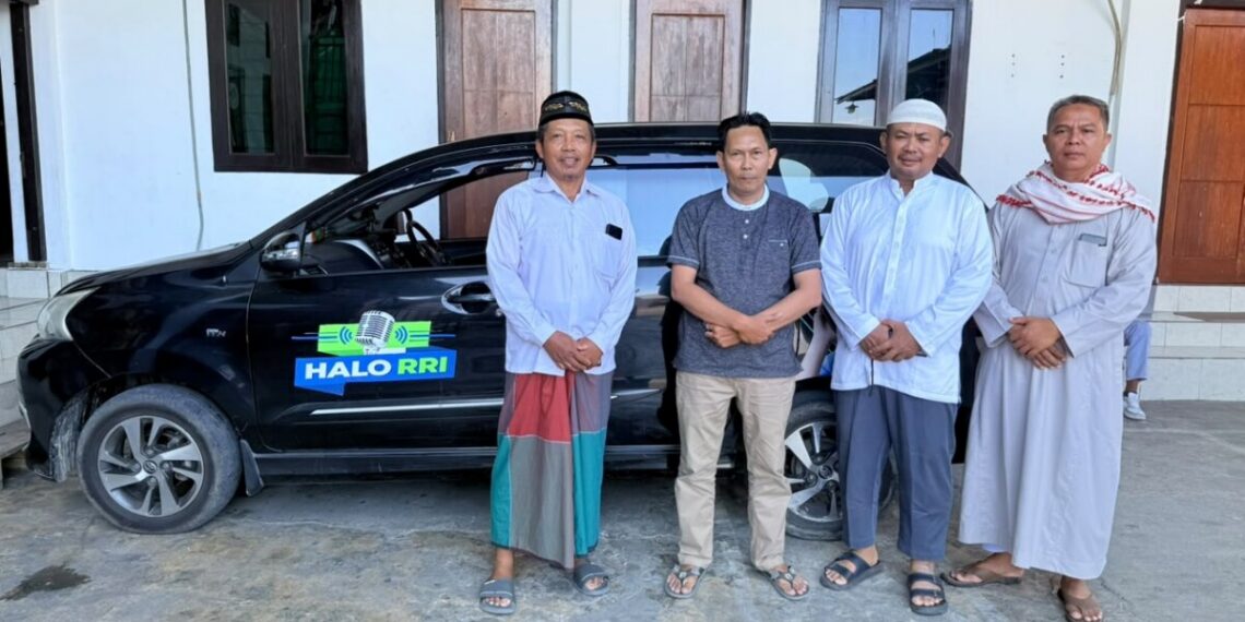 Kru RRI Pratama Manokwari Kunjungi Masjid Al-Mubarok Ada Apa ?