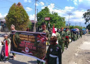 PERSINAS ASAD Jadi Peserta Karnaval Kemerdekaan RI, Tanamkan Nilai-nilai Perjuangan Bangsa, Cinta Tanah Air dan Silaturohim