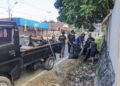 Semangatkan Nilai-nilai Kemerdekaan Republik Indonesia, PC LDII Manokwari Barat Bersih Masjid Sampai Saluran