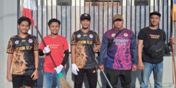 PERSINAS ASAD Bersama LDII Laksanakan Kerja Bersama Bakti Untuk Negeri, Jaga Kebersihan Jaga Lingkungan