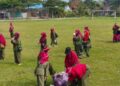 Gelar ASAD Day, Warga Bersih-bersih Lapangan Kridatama, Olahraga dan Cinta Lingkungan